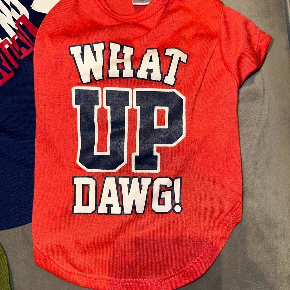 NEW Simple Wags 3 Graphic Dog T-Shirts Set